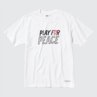 PEACE FOR ALL UT グラフィックTシャツ（半袖・レギュラーフィット）錦織圭